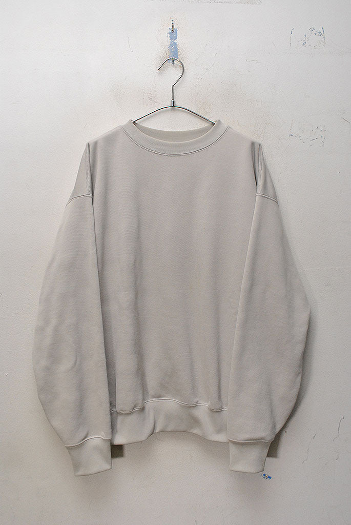 AURALEE POLYESTER SWEAT P/O
