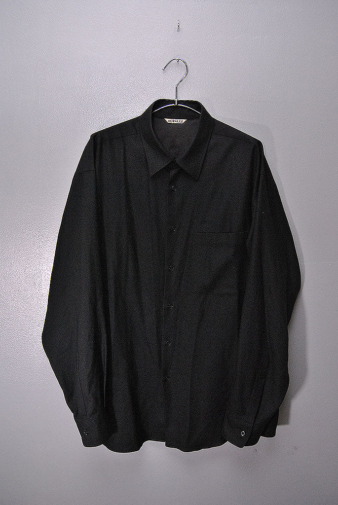 AURALEE SUPER LIGHT WOOL SHIRTS