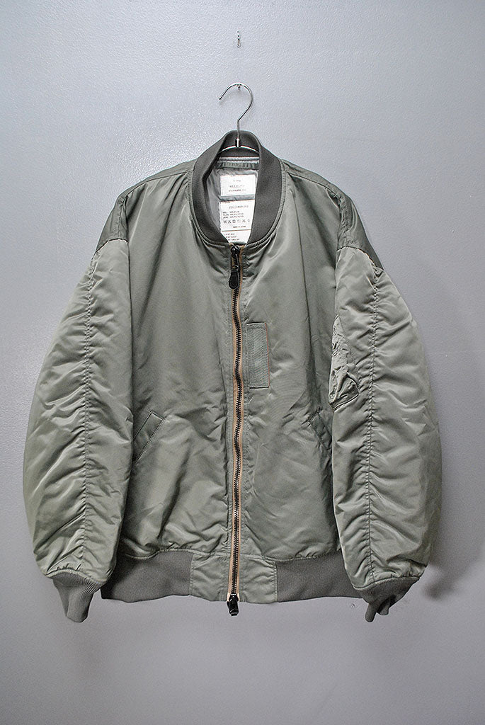 HYKE TYPE MA-1 JACKET