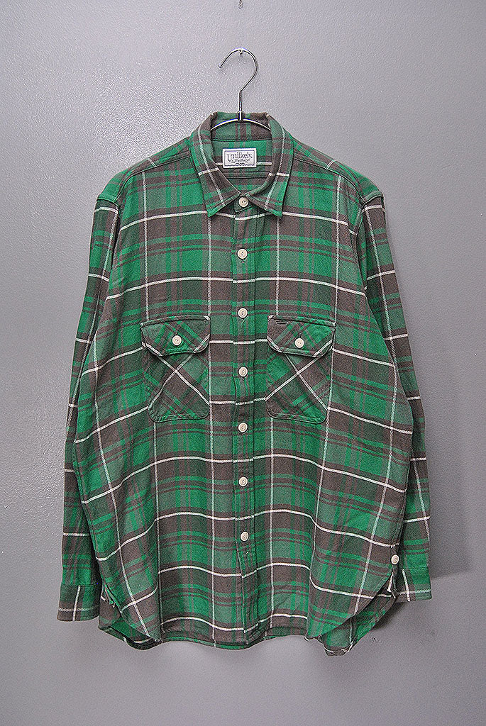 トップス Unlikely Elbow Patch Flannel Work Shirts Unlikely Unlikely Elbow Patch Flannel Work Shirts