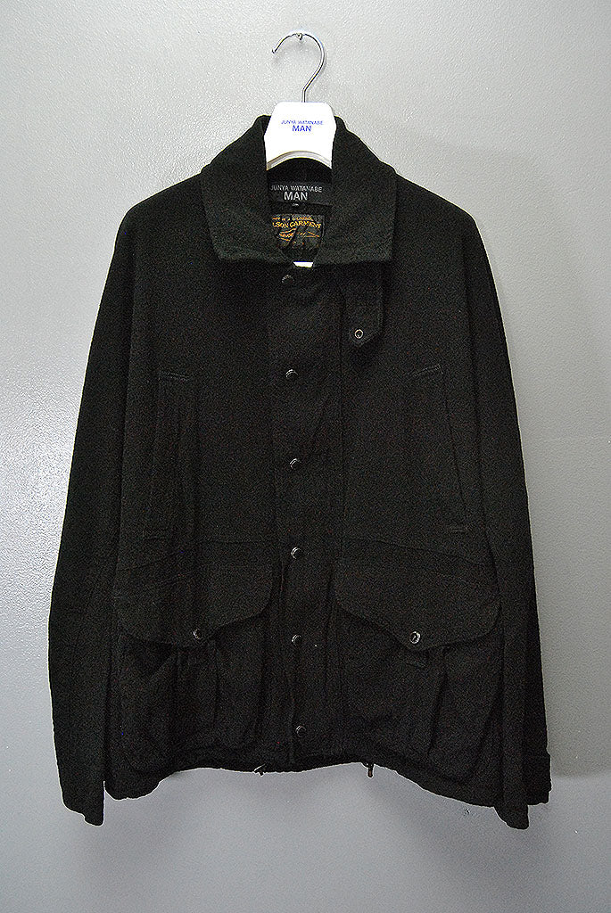 JUNYA WATANABE MAN ウールアクリルツイル 製品染縮絨 FILSON Wネーム