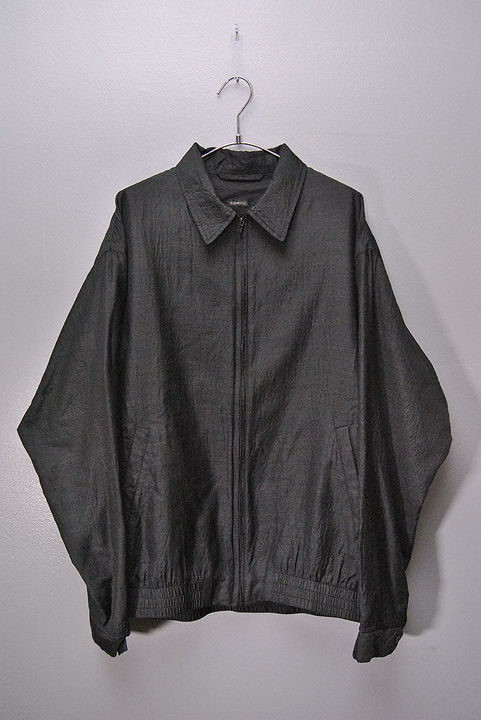 【新品未使用】comoli 24AW ウールシルク スイングトップ size3 COMOLI (コモリ) ウールシルク スイングトップ [CHARCOAL]