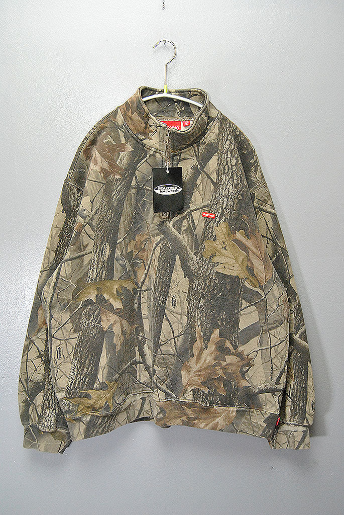 Supreme Small Box Half Zip Pullover
