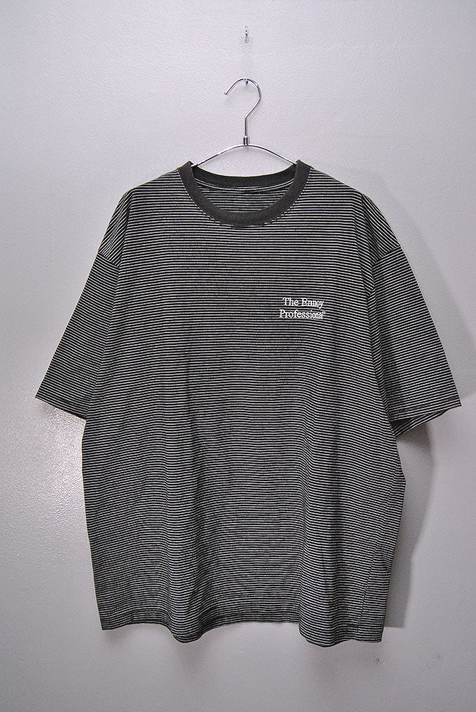 ennoy The Enemy Professional ボーダーT ENNOY(エンノイ) ボーダーTシャツ ブラック サイズ M｜【公式