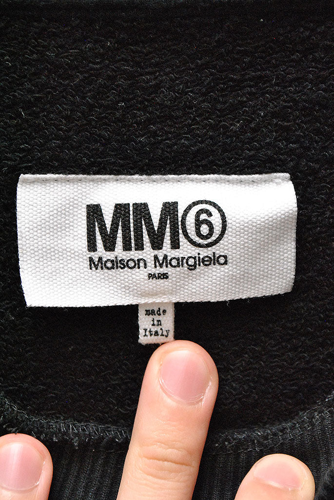 MM6 by Maison Margiela ロゴプリントスウェットシャツ
