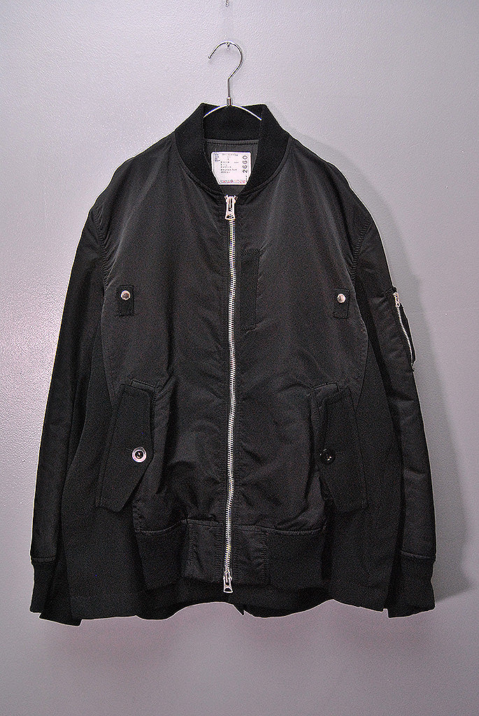 ジャケット・アウター sacai Wool Surge Nylon Twill Blouson sacai Wool Surge Nylon Twill Blouson