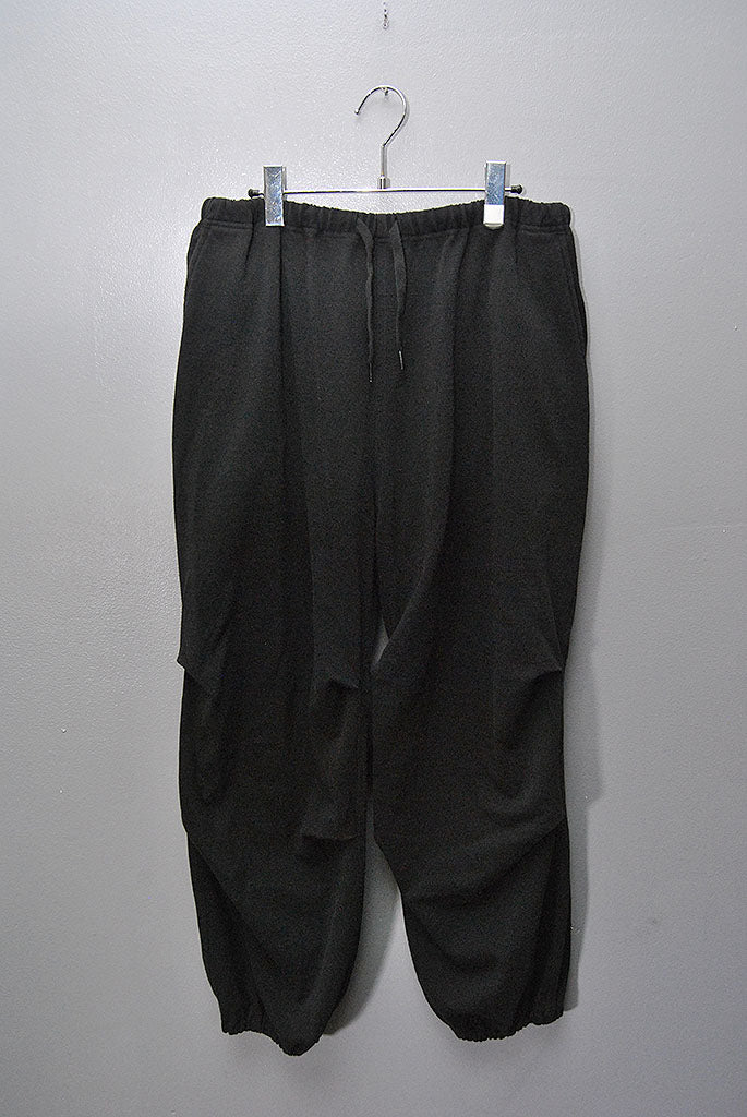 コットンジャージニータックパンツ☆サイズ2☆24SS COMOLI 24SSコットンジャージニータックパンツ サイズ2