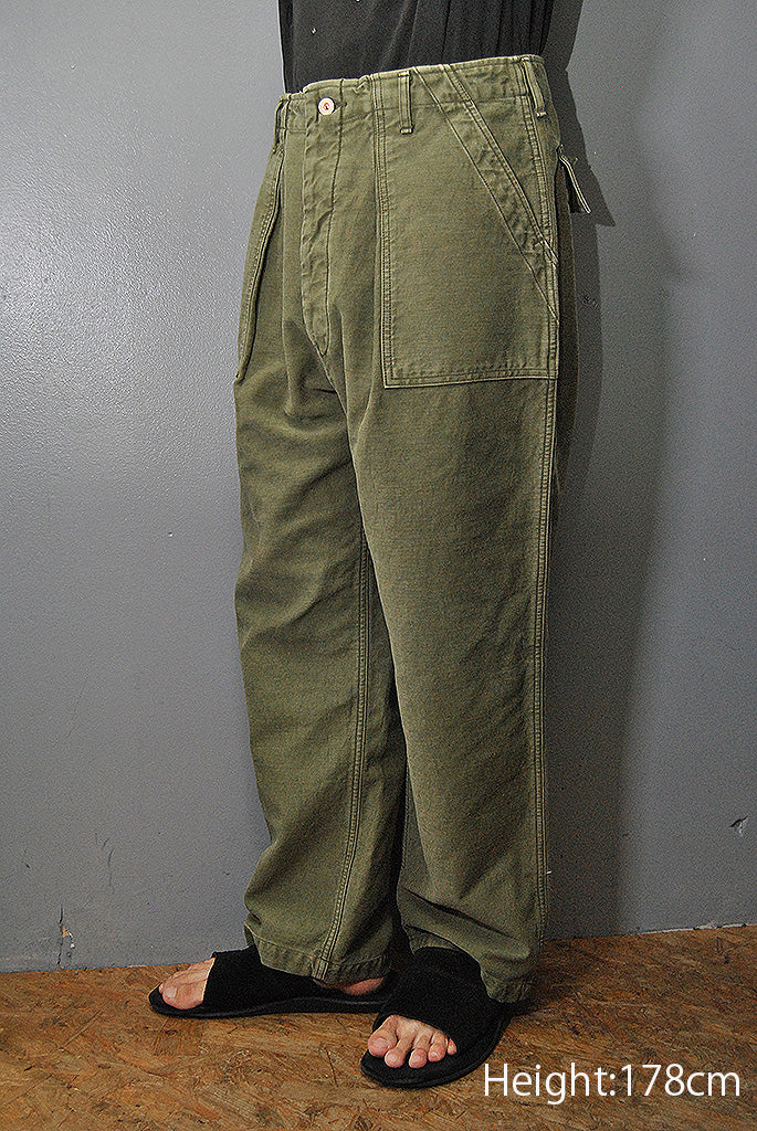 パンツ HERILL Backsatin Splash Utilitypants HERILL Backsatin splash Utilitypants