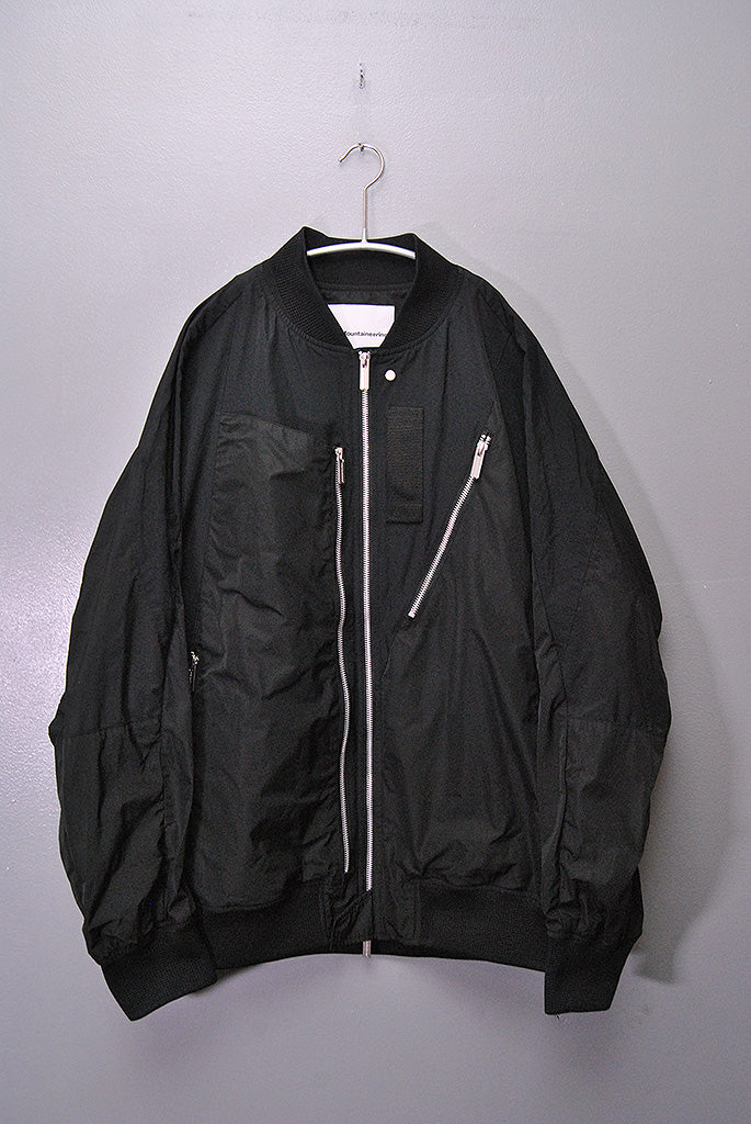 極美品　White Mountaineering FLIGHT JACKET White Mountaineering ASYMMETRY FLIGHT JACKET