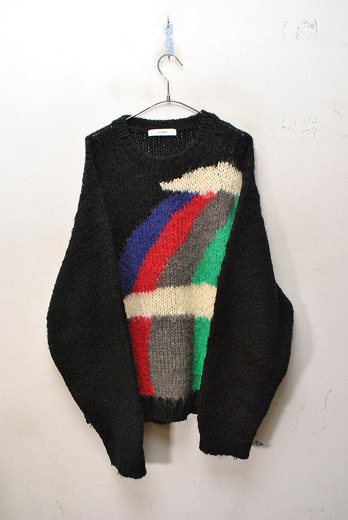 JieDa MOHAIR RAINBOW KNIT