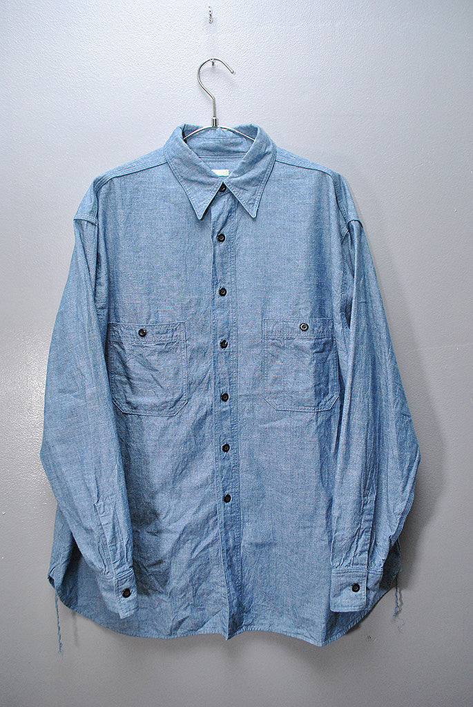 A.PRESSE BB Washed Chambray Shirt