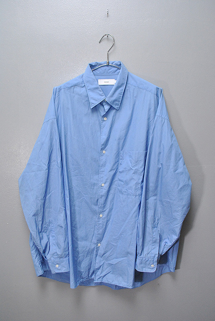 Graphpaper Broad L/S Oversized Regular Collar Shirt
