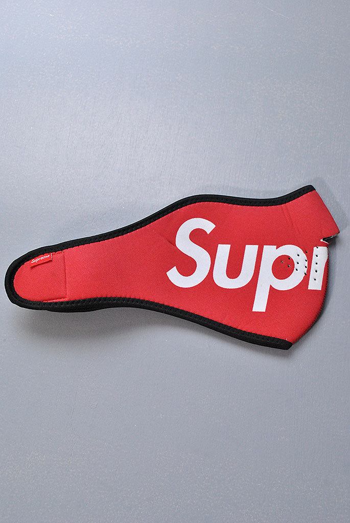 Supreme Logo Facemask Red Men's - FW14 - US