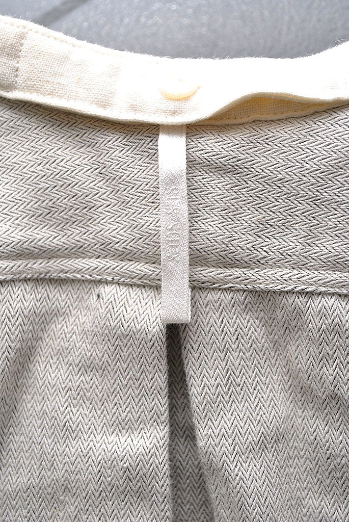 sus-sous band collar shirt