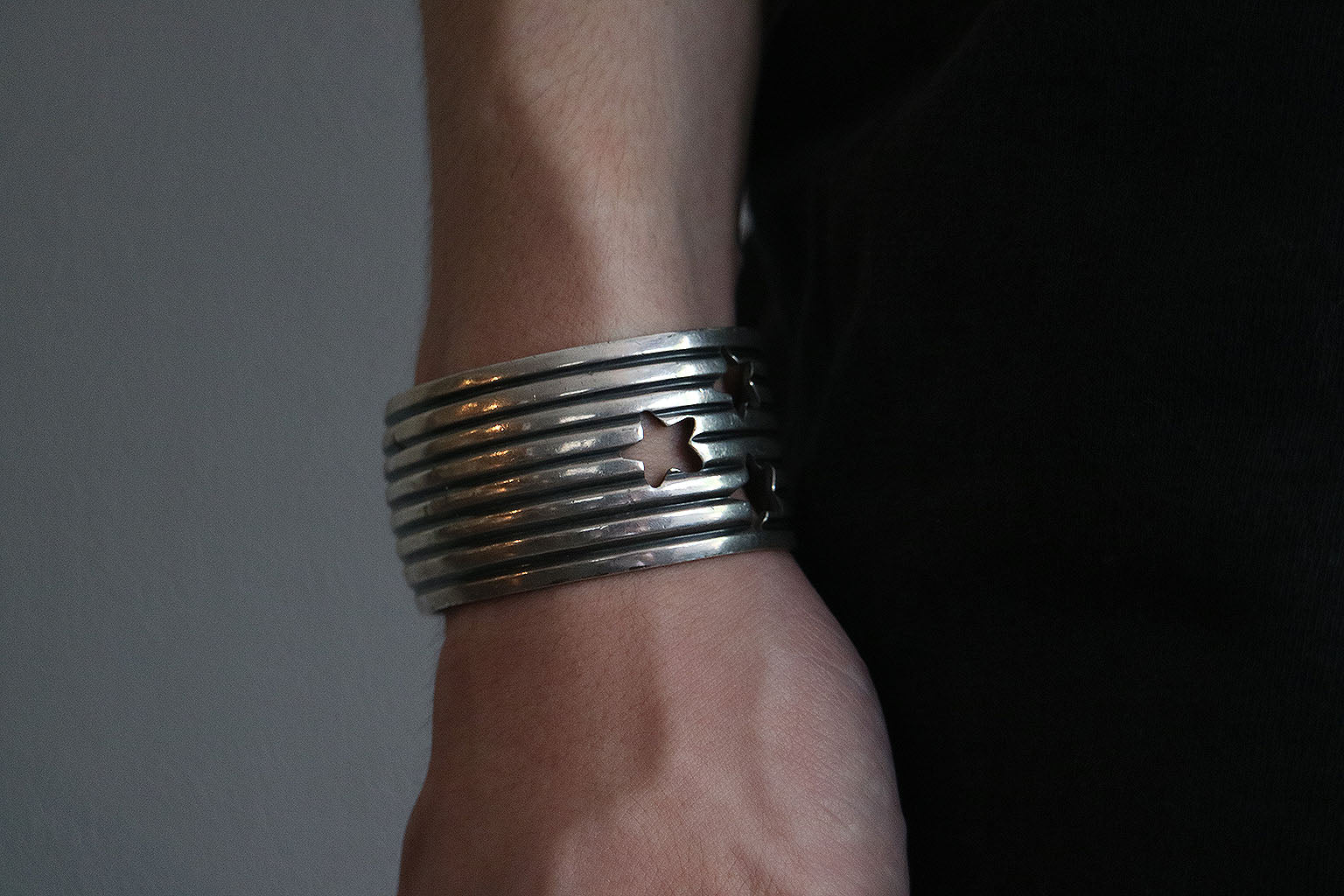 Andy Cadman × JOURNAL STANDARD 20TH 8LINE STAR BANGLE