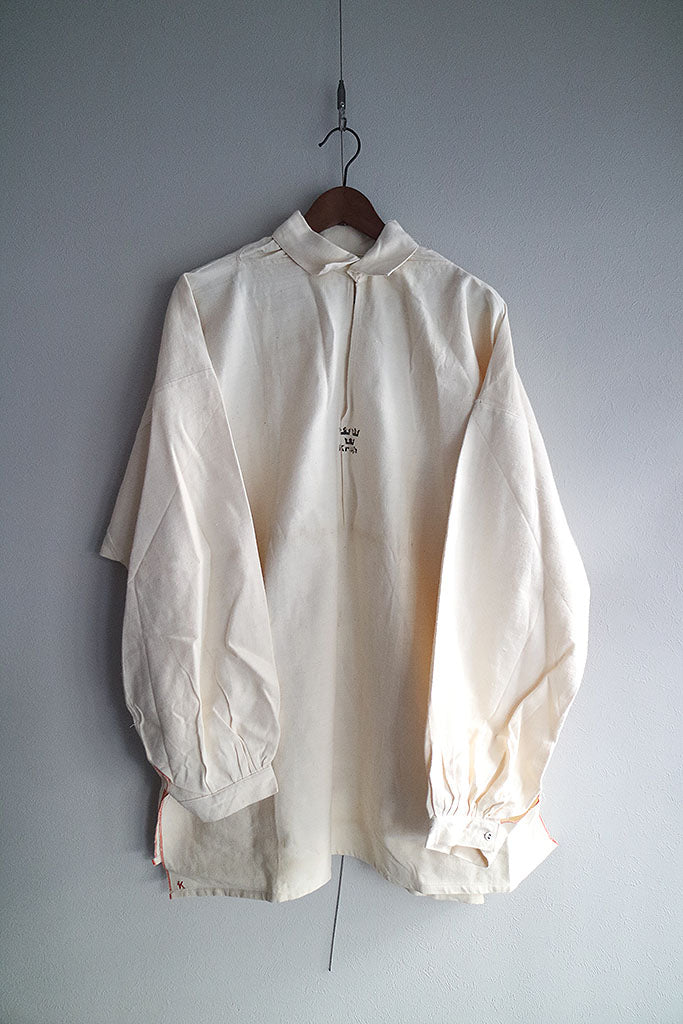 トップス 30's Swedish Army Cotton Linen Smock 30's Swedish Army Cotton Linen Smock