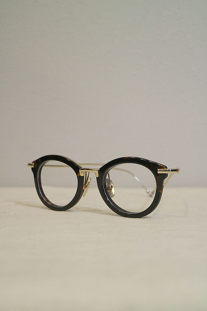 THOM BROWNE tb-011 nvy×gold 46 THOM BROWNE tb-011 nvy×gold 46