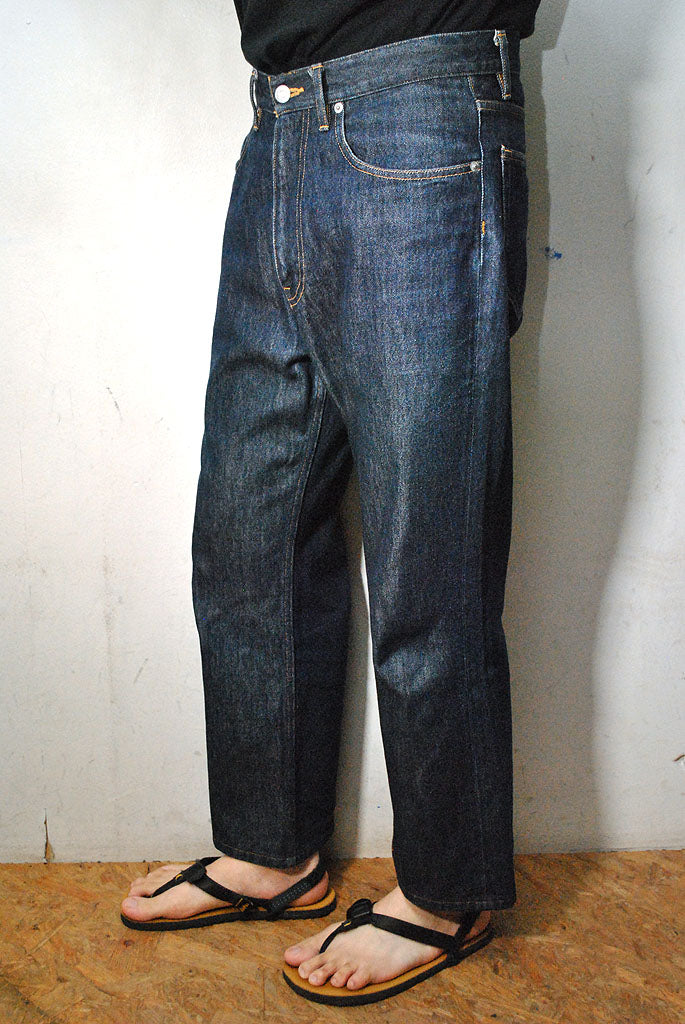 AURALEE HARD TWIST DENIM 5P PANTS