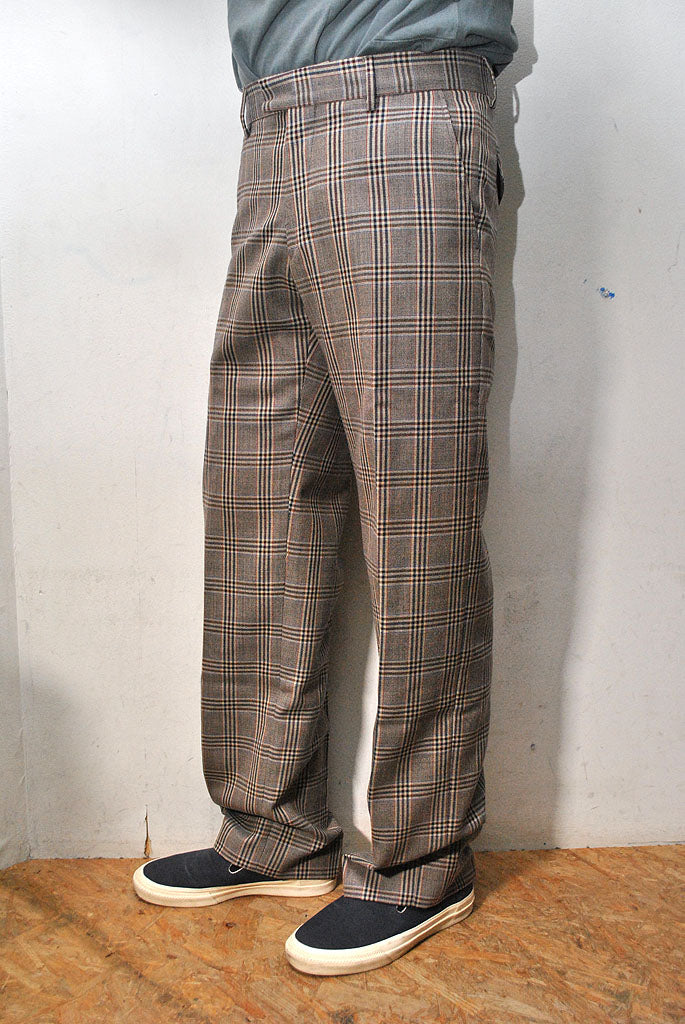 DRIES VAN NOTEN CHECK TROUSERS