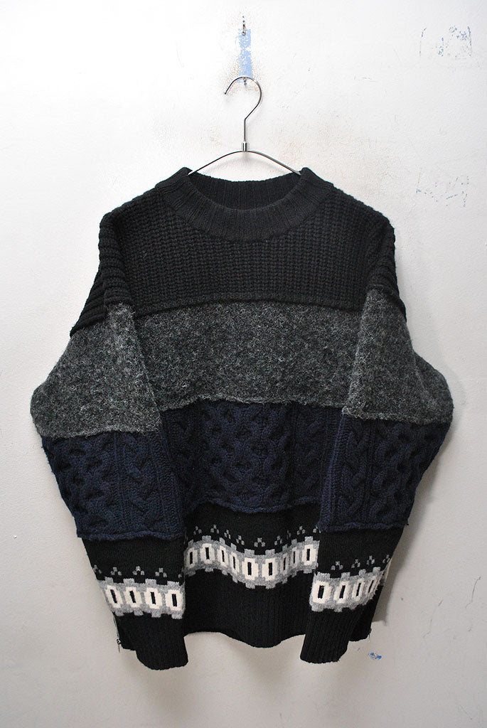 sacai  Wool Knit Pullover