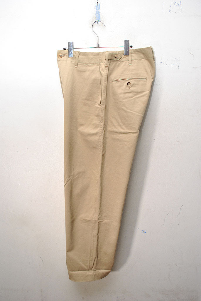 AURALEE WASHED FINX CHINO WIDE PANTS