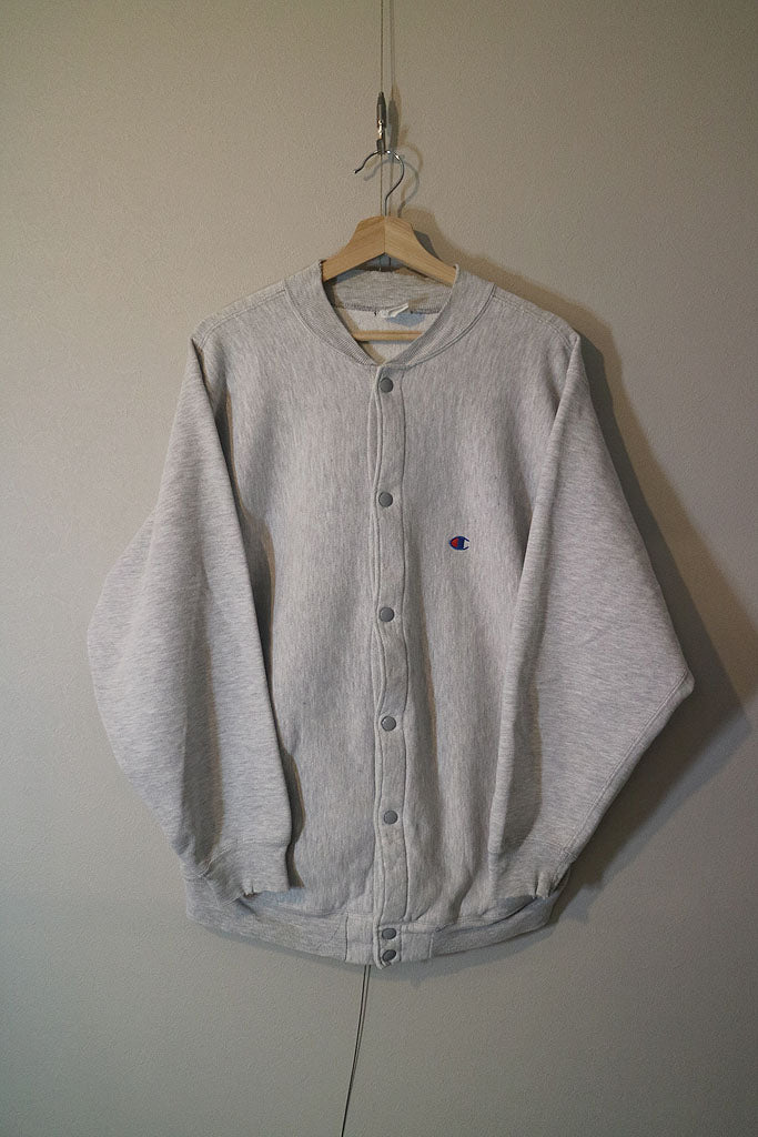 【2024年】高評価レビューアイテム特集 80's Champion REVERSE WEAVE SNAP CARDIGAN トップス