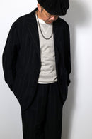HEUGN Henrri LINEN STRIPE JACKET