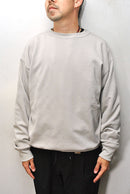 AURALEE POLYESTER SWEAT P/O