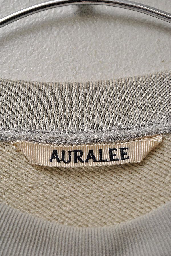 AURALEE POLYESTER SWEAT P/O