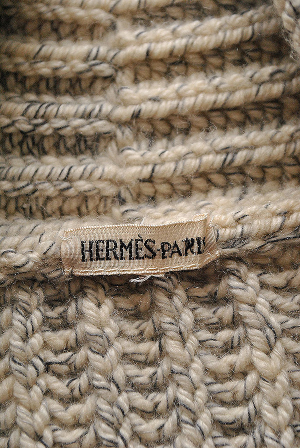 90's HERMES by Martin Margiela Cashmere Long Cardigun