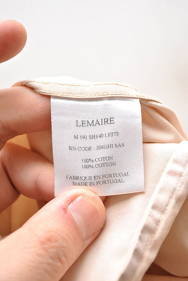 美品 LEMAIRE ルメール JINGHI SAS 変形 ボリューム袖 シャツ