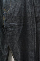 STUDIO NICHOLSON PYAD DENIM SUEDE HEAD SLACK