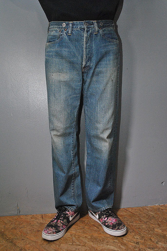 A.PRESSE No.2 Washed Denim Pants