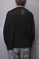 COMOLI 7Gコットン ニットカーディガン