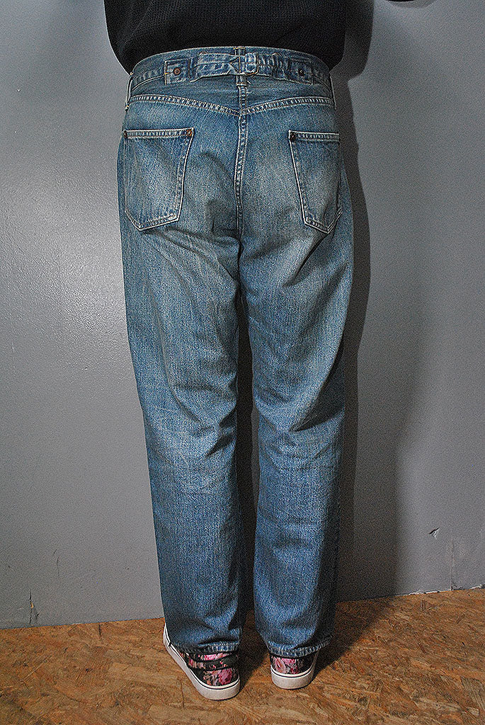 A.PRESSE No.2 Washed Denim Pants