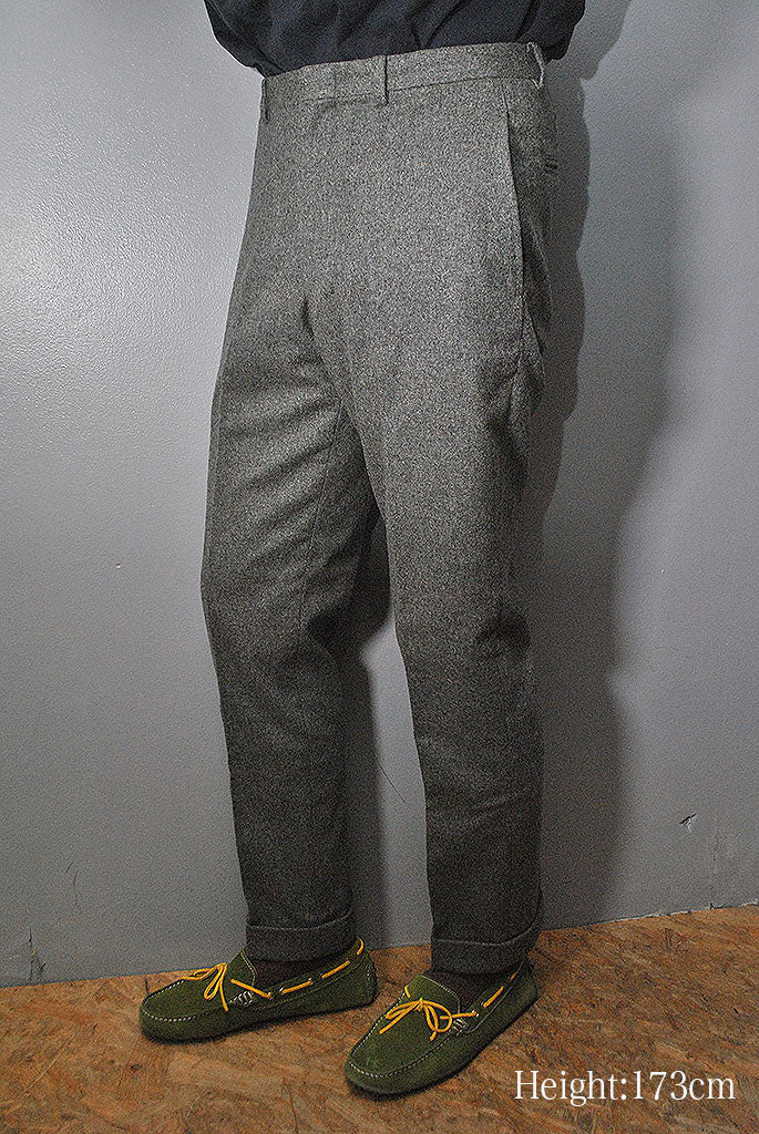 KENNETH FIELD Fox Wool Trousers