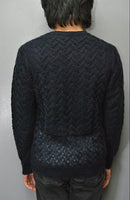 JUNYA WATANABE MAN COMME des GARCONS ウールモヘヤ ケーブルニット