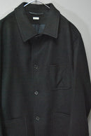 A.PRESSE Cashmere Light Flannel Coverall Jacket