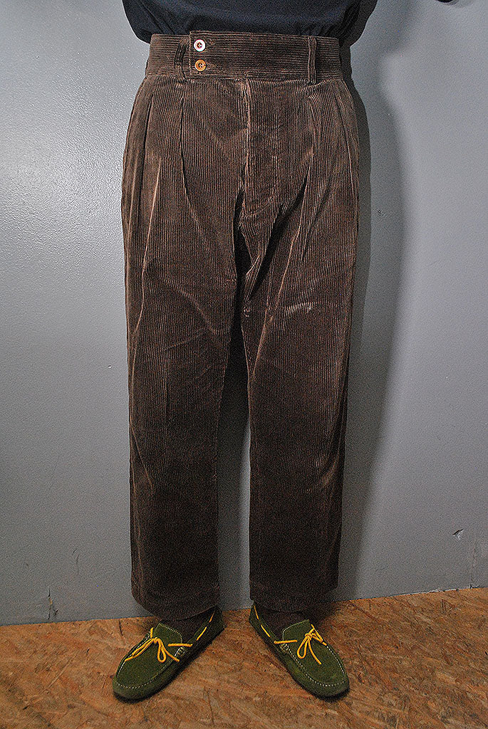 A VONTADE Corduroy 2tuck Pant