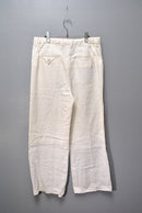 SUNSEA LINEN WIDE STRAIGHT PANT