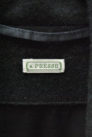 A.PRESSE Cashmere Light Flannel Coverall Jacket