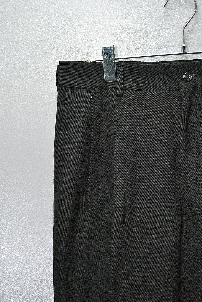 90s OLD COMME des GARCONS HOMME WOOL TUCK TROUSERS