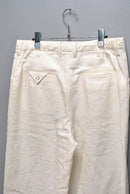 SUNSEA LINEN WIDE STRAIGHT PANT
