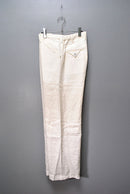 SUNSEA LINEN WIDE STRAIGHT PANT