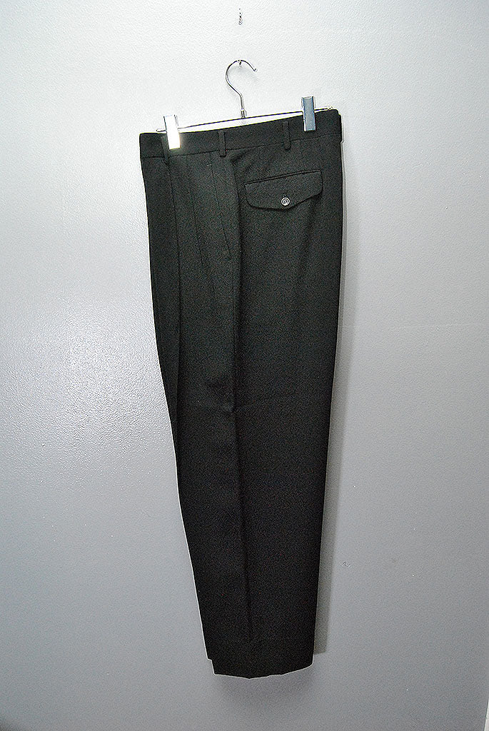 90s OLD COMME des GARCONS HOMME WOOL TUCK TROUSERS