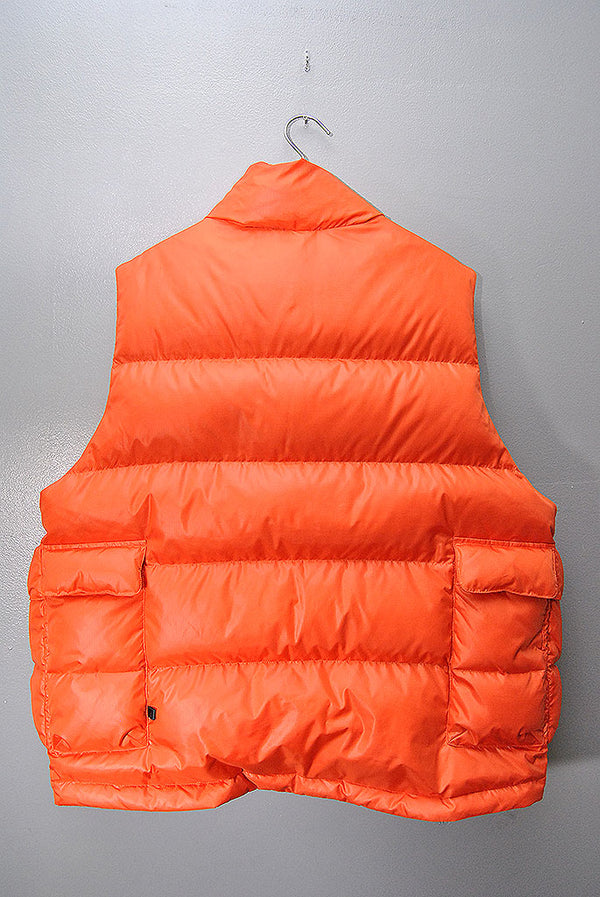 DAIWA PIER39ナイロンベスト オレンジ DAIWA PIER39 TECH BACK PACKER DOWN VEST