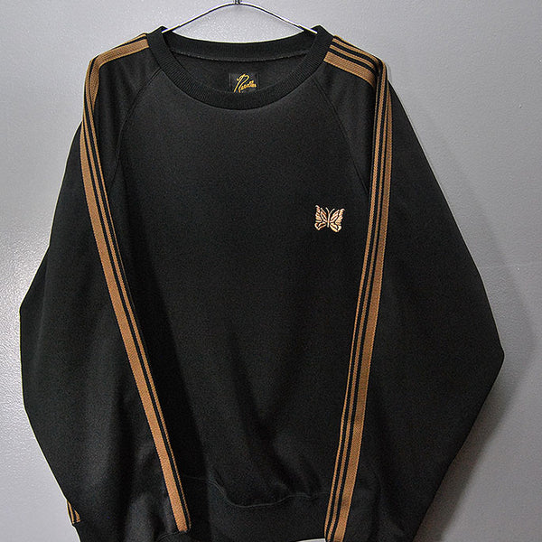 別注　NEEDLES　ニードルズ 　Track Crew　Neck Shirt Needles / ニードルズ | Track Crew Neck Shirt - Poly Smooth