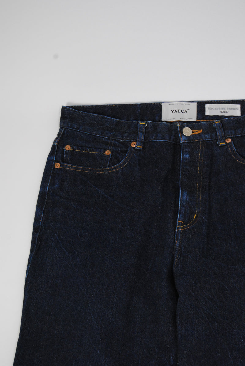 YAECA DENIM PANTS WIDE STRAIGHT