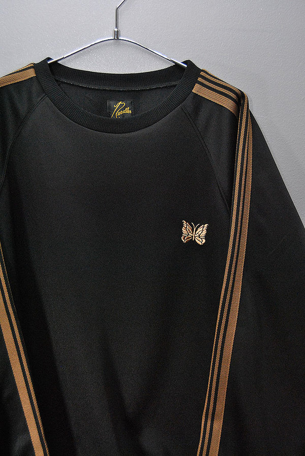 needles jeans factory別注　トラックスウェット　クルーネック Needles Track Crew Neck Shirt - Poly Smooth JEANS FACTORY別注