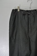 COMOLI コットンネル テーパードパンツ